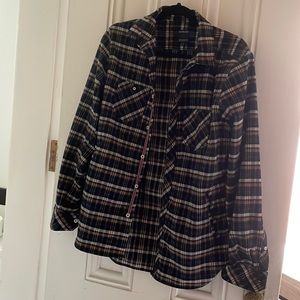 EUC Mens Medium Goodale Flannel Shirt